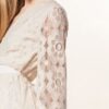 ana alcazar Maxikleid Damen, Weiß