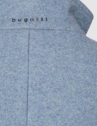 bugatti 661600-64033-330 Wollmantel Damen, Blau