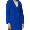 bugatti 661800-64024-360 Wollmantel Damen, Blau