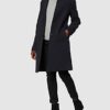bugatti 861000-84032 Wollmantel Damen, Blau