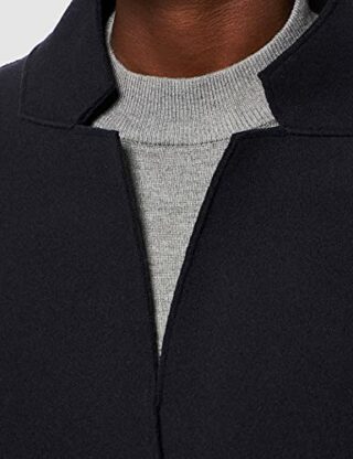 bugatti 861000-84032 Wollmantel Damen, Blau