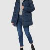 camel active 2R57 Steppmantel Damen, Blau
