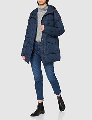 camel active 2R57 Steppmantel Damen, Blau