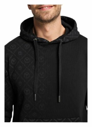 carlo colucci Cagnetti Hoodie Herren, Schwarz