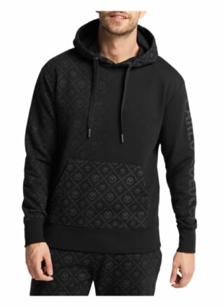 carlo colucci Cagnetti Hoodie Herren, Schwarz