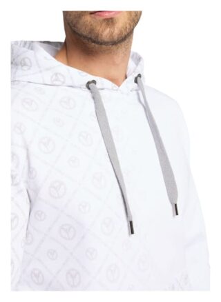 carlo colucci Cagnetti Hoodie Herren, Weiß