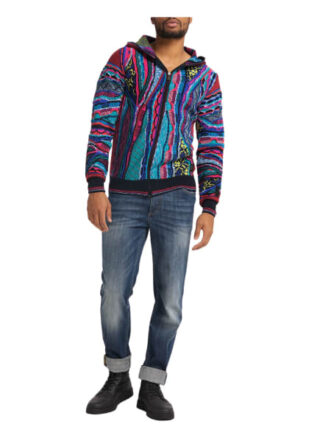 carlo colucci Calandrelli Strickjacke Herren, Blau