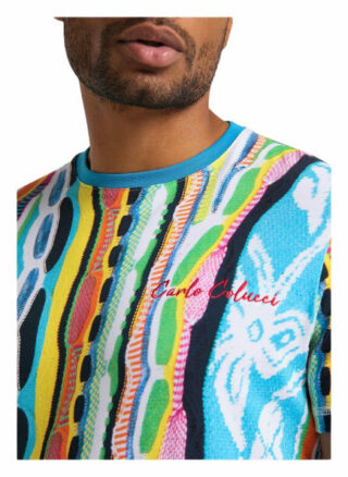 carlo colucci Capano T-Shirt Herren, Weiß