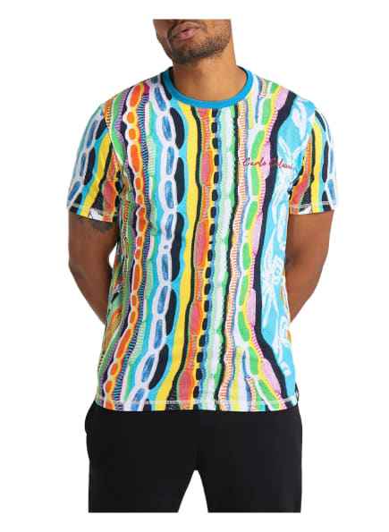 carlo colucci Capano T-Shirt Herren, Weiß carlo colucci Capano T-Shirt Herren, Weiß