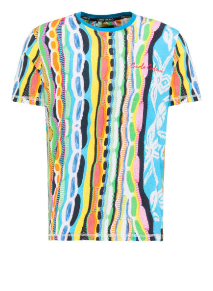 carlo colucci Capano T-Shirt Herren, Weiß carlo colucci Capano T-Shirt Herren, Weiß