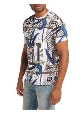 carlo colucci Cardillo T-Shirt Herren, Weiß