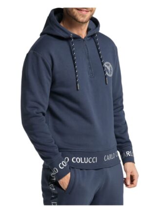 carlo colucci Carloni Sweatshirt Herren, Blau