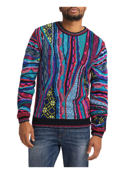 carlo colucci Catizone Pullover Herren, Blau carlo colucci Catizone Pullover Herren, Blau