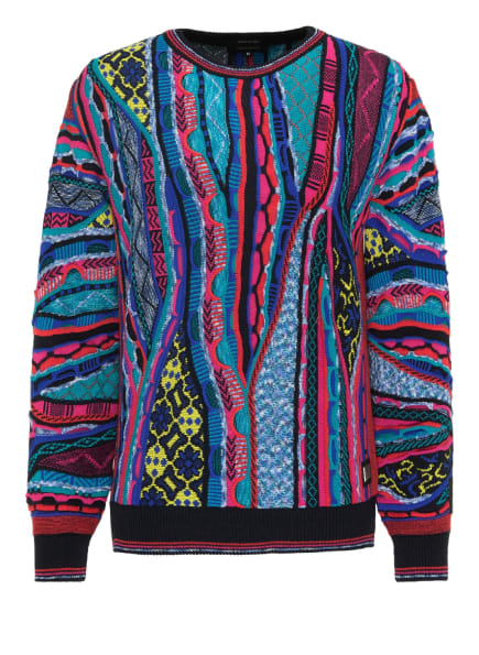 carlo colucci Catizone Pullover Herren, Blau carlo colucci Catizone Pullover Herren, Blau