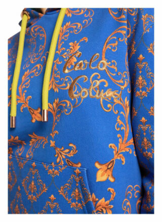 carlo colucci Citarda Hoodie Damen, Blau