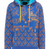 carlo colucci Citarda Hoodie Damen, Blau