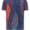 carlo colucci Clericuzio T-Shirt Herren, Blau