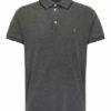 carlo colucci Colanera Poloshirt Herren, Schwarz