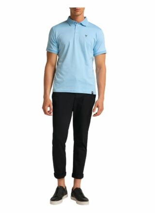 carlo colucci Colangeli Poloshirt Herren, Blau