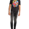 carlo colucci Colella T-Shirt Herren, Schwarz
