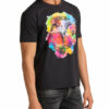 carlo colucci Colella T-Shirt Herren, Schwarz