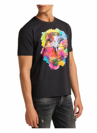 carlo colucci Colella T-Shirt Herren, Schwarz