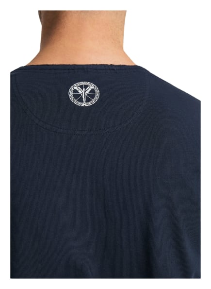 carlo colucci Collatuzzo T-Shirt Herren, Blau carlo colucci Collatuzzo T-Shirt Herren, Blau
