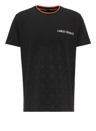 carlo colucci Collavo T-Shirt Herren, Schwarz