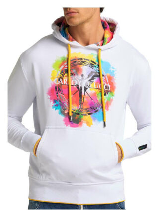 carlo colucci Colle Hoodie Herren, Weiß