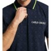 carlo colucci Colleoni Poloshirt Herren, Blau
