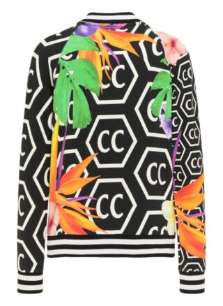carlo colucci Cologna Sweatjacke Damen, Schwarz