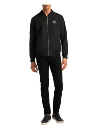 carlo colucci Colonnelli Blouson Herren, Schwarz