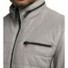 carlo colucci Gulf Lederjacke Herren, Grau