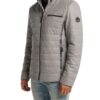 carlo colucci Gulf Lederjacke Herren, Grau