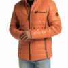 carlo colucci Gulf Lederjacke Herren, Orange