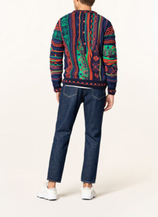 carlo colucci Pullover Herren, Blau
