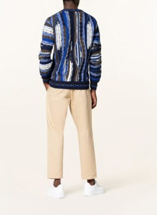 carlo colucci Pullover Herren, Blau