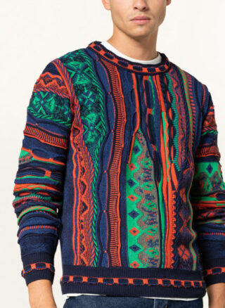 carlo colucci Pullover Herren, Blau
