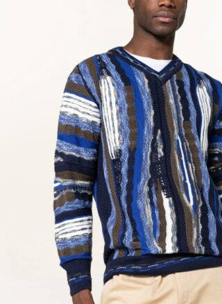 carlo colucci Pullover Herren, Blau