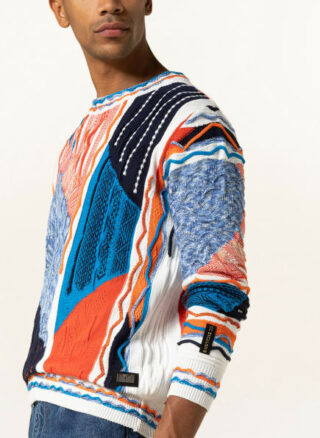 carlo colucci Pullover Herren, Blau