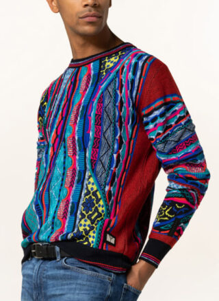 carlo colucci Pullover Herren, Blau