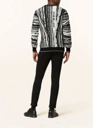 carlo colucci Pullover Herren, Schwarz