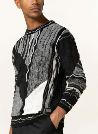 carlo colucci Pullover Herren, Schwarz