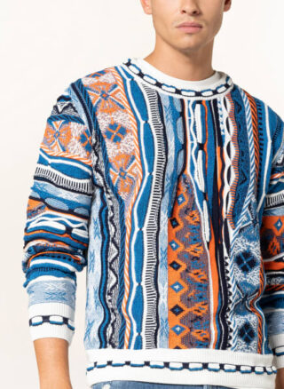 carlo colucci Pullover Herren, Weiß