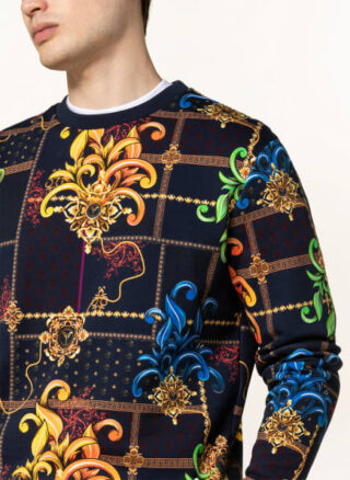 carlo colucci Sweatshirt Herren, Blau