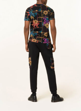 carlo colucci T-Shirt Herren, Schwarz