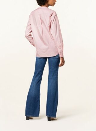 closed Bluse Damen, Pink