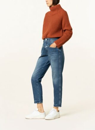 closed Boyfriend Jeans Damen, Blau