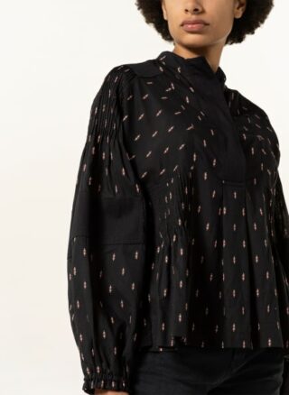closed Harlow Blusenshirt Damen, Schwarz