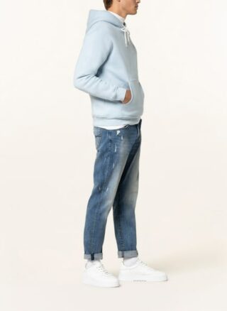 closed Hoodie Herren, Blau